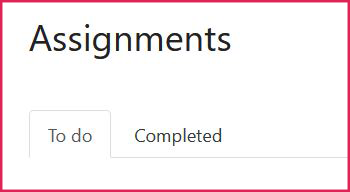 Assessor Assignment To Do Tab